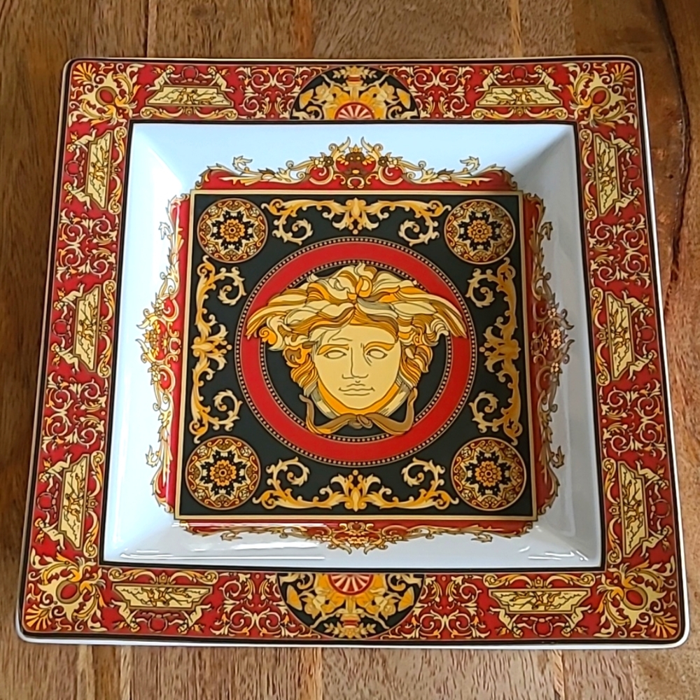 VERSACE MEDUSA ROSENTHAL PORCELAIN PLATE GERMANY